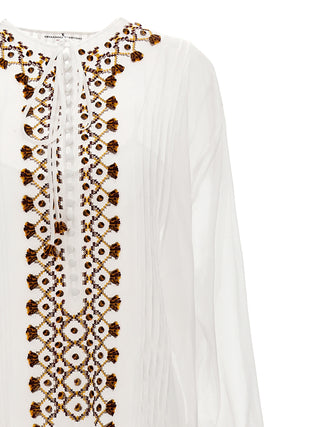 Embroidery Kaftan Dress