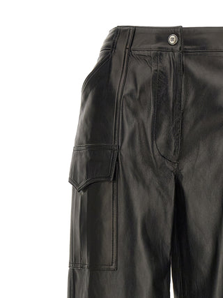 Leather Cargo Pants