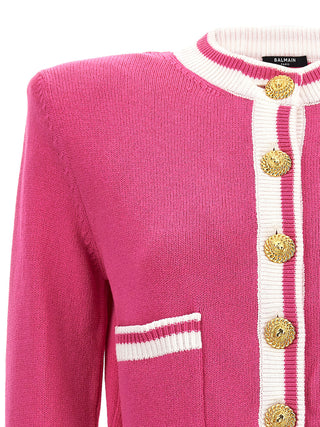 Balmain Signature Cardigan