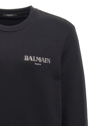 Silver Balmain Vintage Sweatshirt