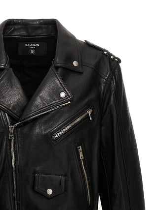 Leather Biker Jacket