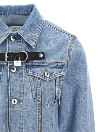 Padlock Strap Trucker Jacket