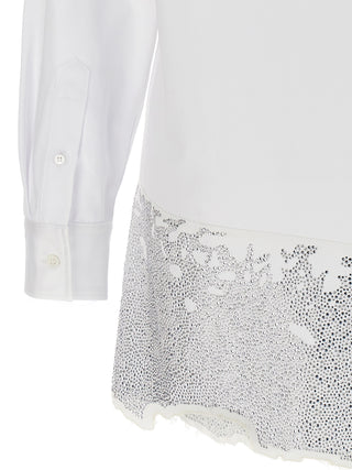 Rhinestone Shirt Dress