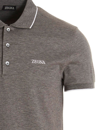 Logo Embroidery Polo Shirt