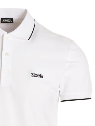 Embroidered Logo Polo Shirt