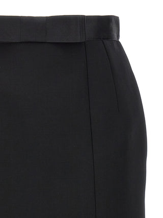 Wool Pencil Skirt