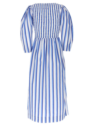 Stripe Smock Stitch Dress