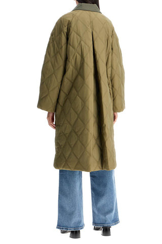 Long Quilted Padded Coat