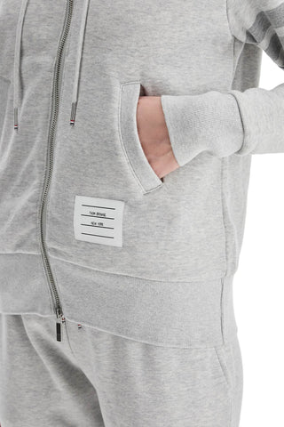 4-bar Hoodie With Zipper with Pockets