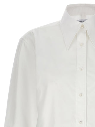 Exaggerated Point Collar Shirt