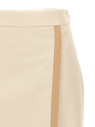 Contrast Trim Skirt