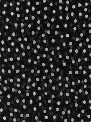 Polka Dot Chiffon Scarf