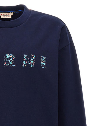 Floral Logo Sweatshirt