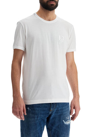 Dg Embroidered T-shirt With