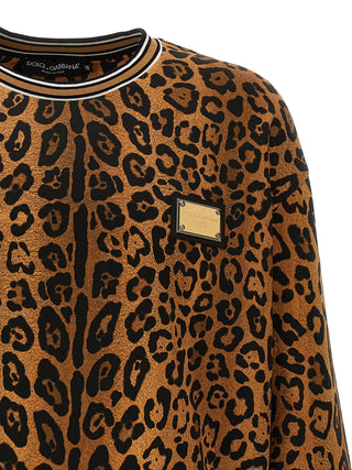 Leopard Print Sweatshirt