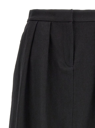 Wool Midi Skirt