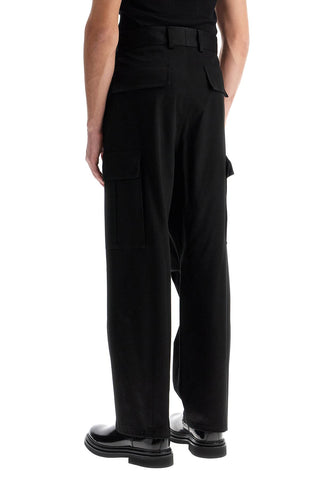 Stretch Cotton Cargo Pants For Men/w