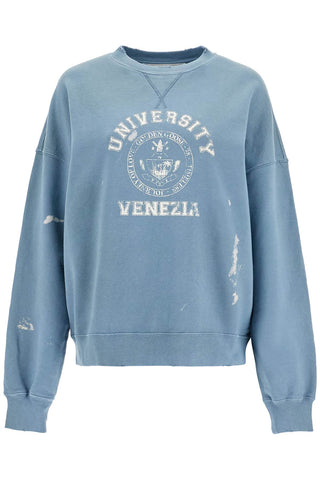 Vintage College-style Sweatshirt With