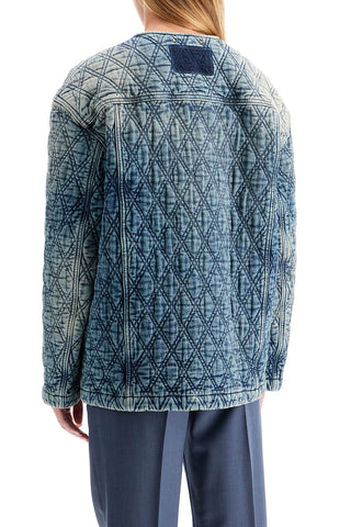 Quilted Denim Jacket