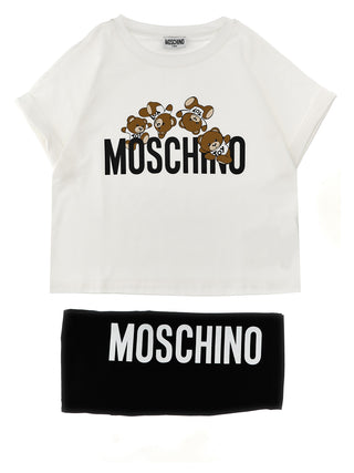 Logo Print T-shirt + Leggings Set