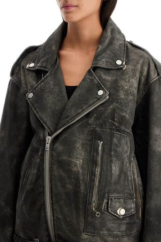 Lee's Faux Leather Biker Jacket With