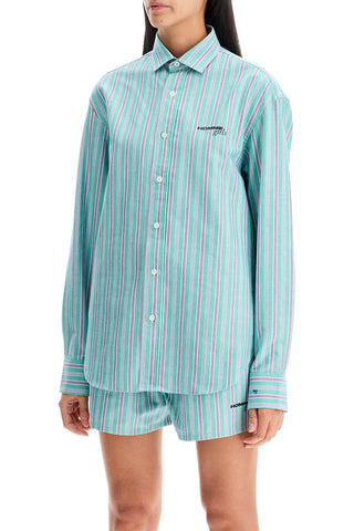 Striped Oxford Shirt For Men