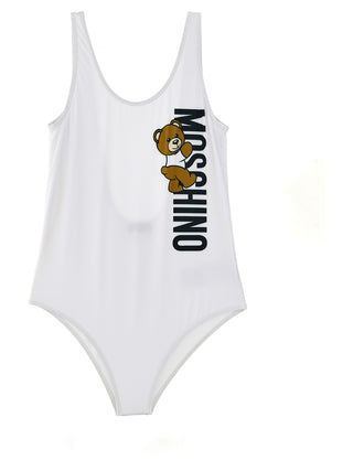 One-piece Swimsuit With Logo Print