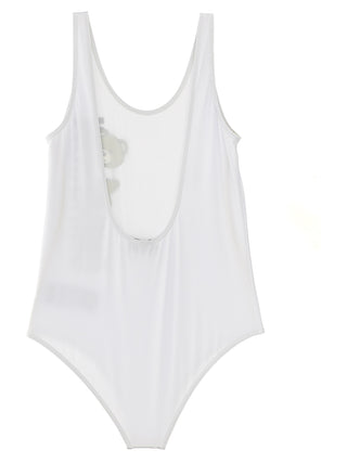 One-piece Swimsuit With Logo Print