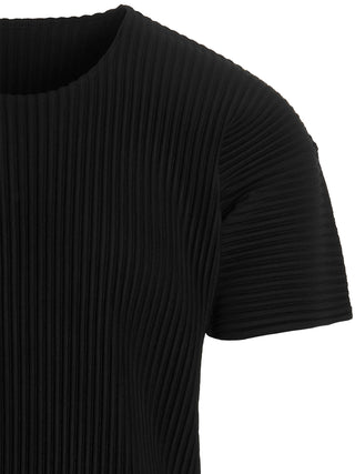 Pleated T-shirt