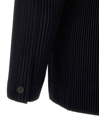 Pleated Blazer