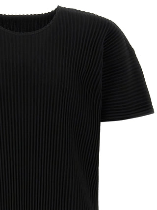 Pleated T-shirt