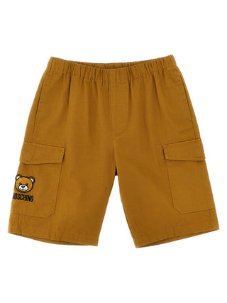 Logo Embroidery Bermuda Shorts