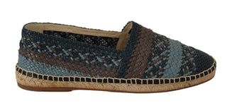 Elegant Woven Leather Espadrilles - Luxury for You