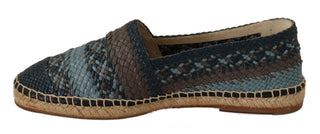 Elegant Woven Leather Espadrilles - Luxury for You