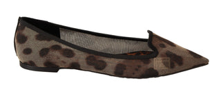 Elegant Leopard Print Flat Loafers - Luxury for You