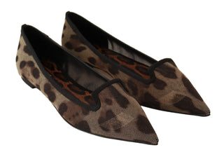 Elegant Leopard Print Flat Loafers - Luxury for You