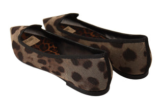 Elegant Leopard Print Flat Loafers - Luxury for You