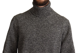 Elegant Gray Cashmere Turtleneck Sweater - Luxury for You