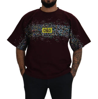 Bordeaux Crewneck Cotton Tee