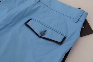 Elegant Slim Fit Chinos - Indulge In Italian Luxury