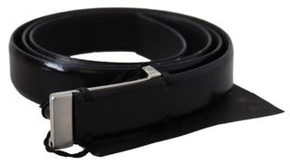 Elegant Black Leather Waist Belt - Luxury for You