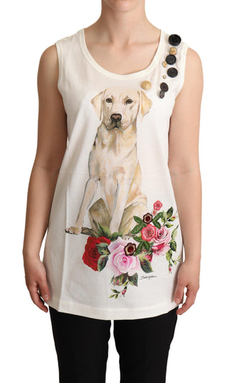 Chic Canine Floral Sleeveless Tank - Luxury for You