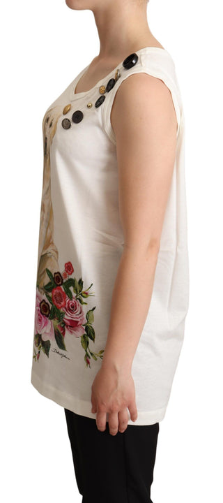 Chic Canine Floral Sleeveless Tank - Luxury for You