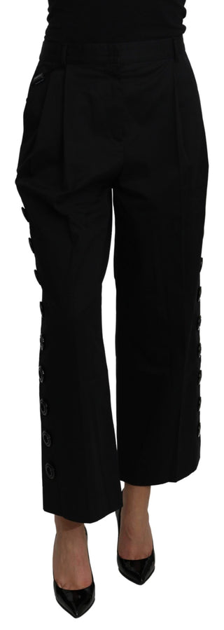 Elegant High Waist Cropped Pants - Luxury for You