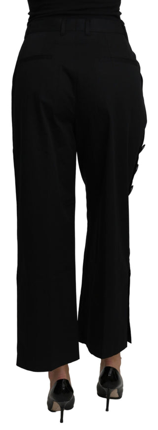 Elegant High Waist Cropped Pants - Luxury for You