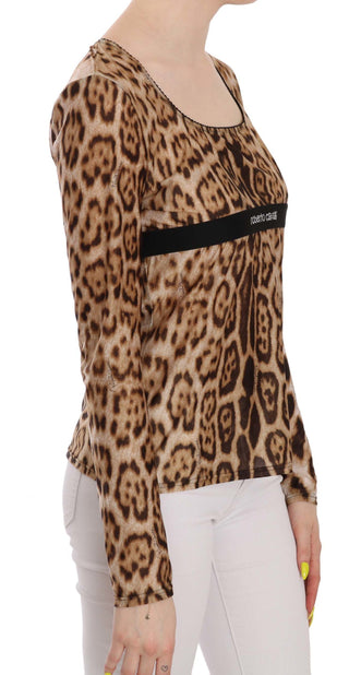 Elegant Leopard Long Sleeve Top - Luxury for You