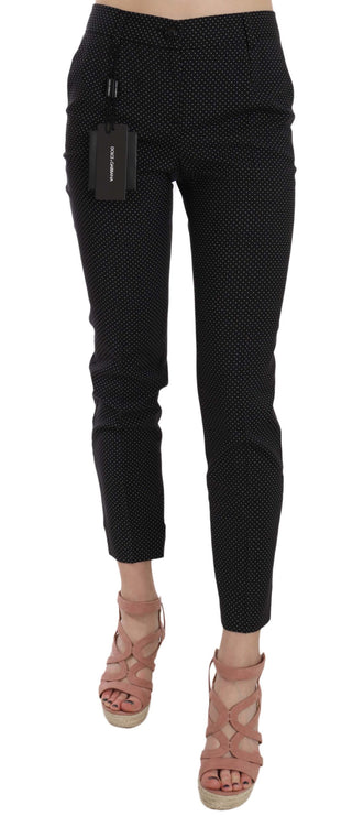 Elegant Black Virgin Wool Trousers - Luxury for You