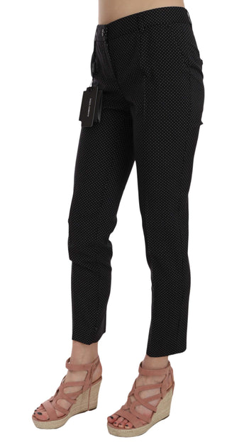 Elegant Black Virgin Wool Trousers - Luxury for You