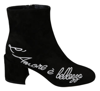 Chic Embroidered Ankle Boots - Luxury for You