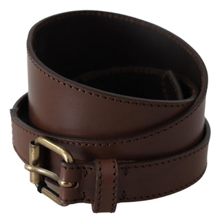 Chic Dark Brown Leather Fashion Belt - Luxury for You